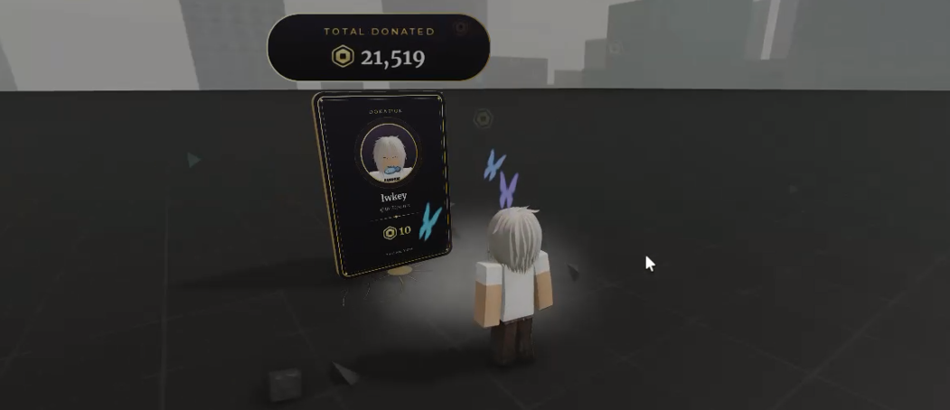 Sign Donation Effects Roblox Studio